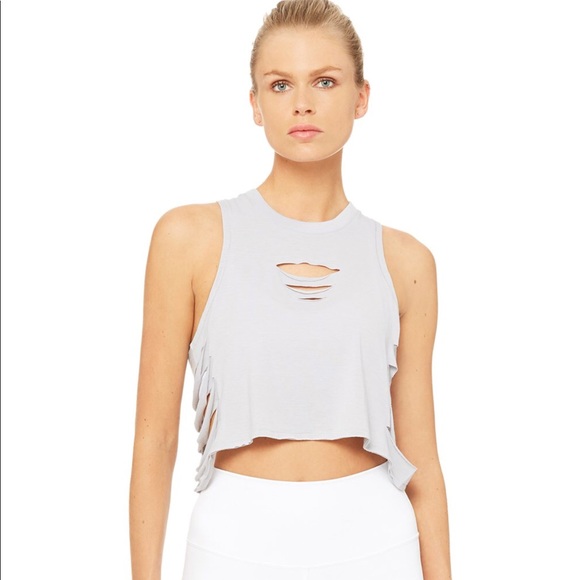ALO Yoga Tops - ALO Yoga Cut It Out Tank